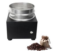 Macchina per arrostire il caffè, dispositivo di raffreddamento elettrico per fagioli con setaccio a doppio strato e capacità 300 g, ventola di raffreddamento veloce, raccoglie rapidamente la pula per