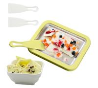 Macchina per arrotolamento, vassoio per yogurt, con 2 spatole e macchina per yogurt, per adulti, cucina domestica, riunioni di famiglia, esterni, vacanze, cucina