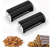 Macchina per arrotolare il tabacco in metallo, macchina per arrotolare le sigarette manuale da 70 mm, compatta e resistente, arrotolatrice p
