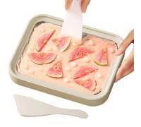 Macchina Per Arrotolato Piastra di Congelamento e Mescolatura | Kit di Vassoio e Raschietti per Gelati Arrotolati Per Pasticceri Appassionati Di Dolci Caffè Ristorante Food Truck
