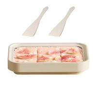Macchina Per Arrotolato Piastra Di Congelamento Senza Elettricità | Vassoio Per Arrotolato Con Raschietti Per Pasticceri Appassionati Di Dolci Caffè Ristorante Food Truck