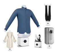 Macchina Per Asciugatura E Stiratura Rapida | Vapore Gonfiabile Da 1400 W Per Camicie, Pantaloni E Scarpe Senza Pieghe Con Asciugatura A 360°, Timer E Temperatura Regolabili,White