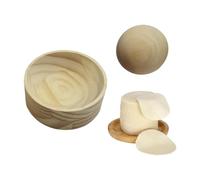 Macchina per avvolgere - Legno 7,7 cm 3 cm | Pressa pieghevole per con stampo in legno resistente Strumento multiuso per modellare l'impasto Empanada Pie Ravioli Pasticceria Panino Pre