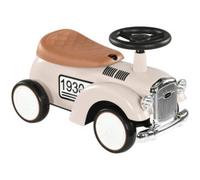 Macchina per Bambini 12-36 mesi con Clacson e Vano Portaoggetti a Scomparsa, in PP e Metallo, 58x27x35 cm