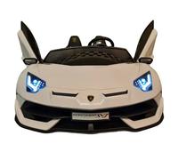 Macchina per Bambini Lamborghini Aventador 2 Persone a Batteria Bianco