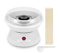 Macchina per barba da papà, macchina per barba da papà, 450 W, adatta per feste per bambini e compleanni, pratica e pratica, blu bianco rosa (bianco)