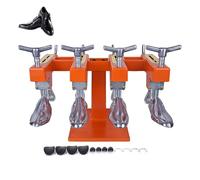 Macchina per barella per scarpe a quattro teste, barella professionale per scarpe con scala, lunghezza regolabile in larghezza, espansore manuale per scarpe, macchina di espansione per scarpe in