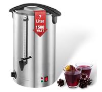 Macchina per bevande calde ProfiCook® con capacità del serbatoio di 7 litri | macchina per vin brulé con alloggiamento in acciaio inox di alta qualità | macchina per vin brulé,tè e caffè | PC-HGA 1196