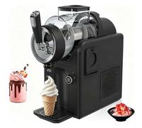 Macchina Per Bevande Ghiacciate, Capacità 2 Litri, Frullatore A Raffreddamento Rapido Per Granite Con Funzione Automatica Di Preparazione Di Granite Morbide, Perfetta Per Frullati, Frappè(Black)
