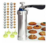 Macchina Per Biscotti Alluminio Pistola Siringa Dolci Formine Cucina Dolci Casa
