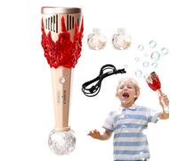 Macchina per bolle automatica, bacchetta per bolle automatica Macchina per | Torcia per la festa di compleanno Pasqua Capodanno