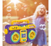 Macchina per bolle automatica elettrica con luce a LED e suono Bubble Maker 10