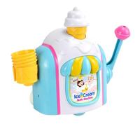 Macchina per bolle da bagno | Produttore di gelati da bagno | Giocattolo soffiatore a bolle per bambini Natale divertente compleanno nella doccia e nella vasca da bagno