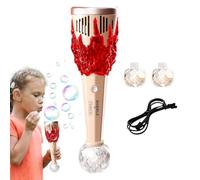 Macchina per bolle da esterno, macchina per bolle automatica BubbleBlower | Creatore di bolle per bambini, ragazzi, ragazze, feste di compleanno, Pasqua