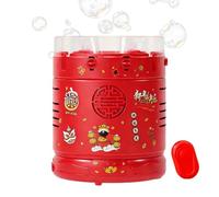 Macchina per Bolle Decorazioni Festive Con E Musica Con Volume Regolabile | Giocattolo Automatico Soffiabolle per Feste di Natale Compleanni e Celebrazioni della Festa di Primavera