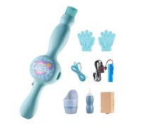 Macchina Per Bolle Di Fumo - Macchina Per Soffiare Bolle Creativa Con Tocco Manuale E Colorate | Soffiatore Elettrico Per Un Divertimento Continuo Con Le Bollee, Compleanno Di Bambini