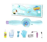 Macchina per bolle di nebbia per bambini, gioco interattivo portatile, macchina per bolle con luce, per ragazzi e ragazze, per feste in famiglia, cortile, parco, parco giochi, piscina, festival