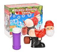Macchina Per Bolle Di Pet - Giocattolo Di Santa Light-Up, Soffiatore Di Bolle Musicali | Maker Di Schiuma Automatico Per La Festa Di Natale, Divertimento A Casa, Eventi Di Vacanze, Di Foto Di Fa