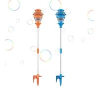 Macchina per Bolle di Sapone,Gioco Automatico per il Prato,Macchina Erogatrice di Bolle da Esterno | per Divertimento all'Aperto, Parchi, Spiagge, Cortili, Lune Park, Ragazzi, Ragazze, Bambini, Adoles