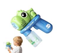 Macchina per bolle di sapone - Soffiatore in schiuma a batteria, soffiatore manuale a prova di perdite con design a dinosauro | per bambini 3 agli 8 anni, festa notturna all'aperto, matrimonio, pr