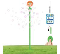 Macchina per bolle di sole, macchina per bolle per bambini piccoli, giocattolo da spiaggia per bambini, carnevale, scuola, negozi, parchi, pianificatori di feste, eventi