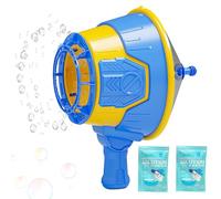 Macchina per bolle - Giocattolo interattivo con dispositivo cannone ad aria 22,2x14,2x30,4 cm, dispositivo di intrattenimento portatile, facile da usare | Per spiaggia, giardino, patio, attivit