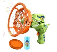 Macchina per Bolle - Macchine per Bolle di Dinosauri, Giocattolo Soffiatore Automatico Estivo dal Design di Dinosauro, Soffiatore per a Batteria per Feste di Compleanno in Patio Cortile all'aper