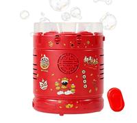 Macchina per bolle per bambini, decorazioni per feste con e musica con interruttore, macchina per soffiare bolle automatica, per Natale, Capodanno cinese, compleanno dei bambini e festival