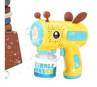 Macchina Per Bolle Per Bambini,Giocattoli Estivi Elettrici con Illuminazione | Macchina Per Bolle Automatica - Per Giochi All'Aperto Cortile Del Bagno Feste Compleanno Halloween Natale