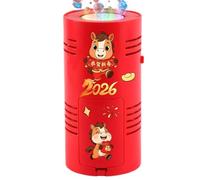 Macchina per Bolle per Feste - Anno del Cavallo a 15 Buche con Luce | Macchina per bolle ricaricabile per la festa del del bambino nel cortile del bambino all'esterno