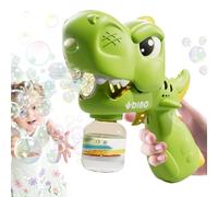 Macchina Per Bolle | Soffiatore a Bolle Giocattolo Dinosauro Elettrico | Portatile Automatico a Batteria, Giocattoli Interattivi per Ragazze e Ragazzi - Interni, Esterni ed Estate