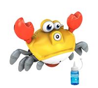 Macchina per bolle - Soffiatore per bolle | Palmare | Sicuro e robusto soffiatore di granchio mobile per bambini | Leggero e intelligente che si muove granchio Bubble Blower con luce e musica per