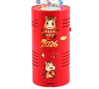 Macchina per bolle - Soffiatore ricaricabile automatico da 300 g, design a forma di cavallo, colorate, funzionamento semplice, resistente agli spruzzi, emozionante attività per bambini | 15 buche