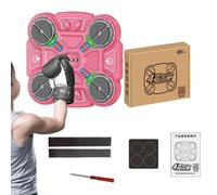Macchina Per Boxe Con Musica - Attrezzatura Elettronica Fitness Per Allenamento Da Parete - Allenatore Di Boxe Intelligente,Per Ragazzi Adolescenti Ragazze Adulti Donne Uomini Palestra Casa