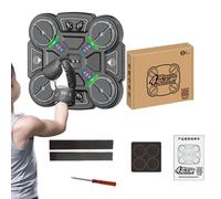 Macchina Per Boxe Con Musica Per Adulti - Attrezzatura Elettronica Fitness Per Allenamento Da Parete - Allenatore Di Boxe Intelligente,Per Ragazzi Adolescenti Ragazze Adulti Donne Uomini Palestra Casa