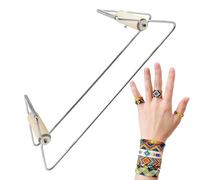 Macchina per braccialetti - Set di perline per tessitura, macchina per tessere perline, gioielli fatti a mano, forniture per principianti, amicizia, scuola casa