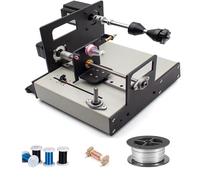 Macchina per cablaggio cavi, avvolgitrice automatica per amplificatore per tubi da 2-15 giri/s con schermo LCD, dispositivo avvolgitore per bobina di grado elettrico con funzione di memoria