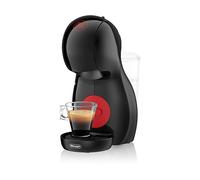 Macchina per caffè a capsule DELONGHI Piccolo XS EDG210.B, Compatibile con Capsule Nescafé Dolce Gusto, Pressione pompa 15 bar, Potenza 1400 W, Serbatoio acqua 0,8 l, Disattivazione automatica, Nero