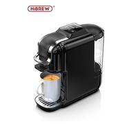 Macchina per Caffè a Capsule HiBREW 5in1, Caffettiera per Espresso Caldo/Freddo, Cappuccino, Compatibile con Lavazza Dolce Gusto Nespresso H2C