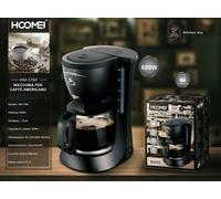Macchina per Caffè Americano Caffè Lungo 680W Tè Tisane Capacità 1.2Lt HM-5760 onforme]