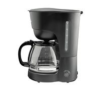 Macchina per caffè americano OK OCM 7521 B, Capacità 8 tazze, 750 W, Serbatoio 1.25 L, Piatto riscaldante, Bollitore integrato, Caraffa in vetro