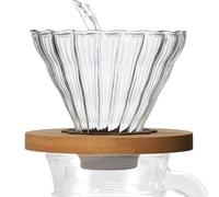 Macchina Per Caffè Americano Pour Ove - Trasparente Per Caffè Americano, Comodo Filtro Per Cafè In | Cono Filtrante Riutilizzabile, Singola Da Versare Per Il Posto Di Lavoro Domestico