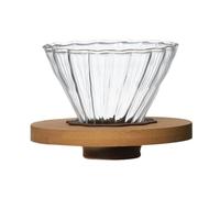 Macchina per caffè americano Pour Over - Gocciolatore per caffè pour over, Gocciolatore per cafè pour in, Cono per pour con supporto, con filtro per in acciaio inoss