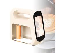 Macchina per caffè e latte, decorazione portatile per bevande e dolci, dispositivo portatile per progetti personalizzati fai da te con inchiostro sicuro sulla pelle