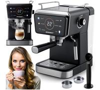 Macchina per caffè espresso Berdsen BD-771 da 20 bar, nera