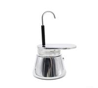 Macchina per caffè espresso da 50 ml, in acciaio inox, per un caffè perfetto, pratica caraffa per fornello, campeggio, viaggio