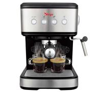 MACCHINA PER CAFFE ESPRESSO e Cappuccino 1100W, Autostop, 15bar e 3 FILTRI Sirge