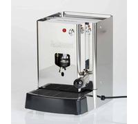 La Piccola Sara Classic - Macchina da caffè espresso italiana in acciaio inox per ESE, rispettosa dell'ambiente ed economica nel consumo, per cuscinetti ESE standard 44 mm, SARCLAA4S4GXX, acciaio inox