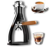 Macchina per caffè espresso manuale portatile, macchine per caffè espresso manuali, elevata integrità di estrazione, non richiede elettricità, facile da trasportare in viaggio, in campeggio