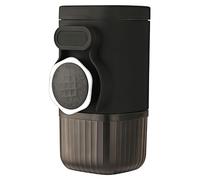 Macchina per caffè espresso manuale, pressione 19 bar, pressa portatile da viaggio con tazza riutilizzabile per fondi e capsule, design leggero per la preparazione in movimento